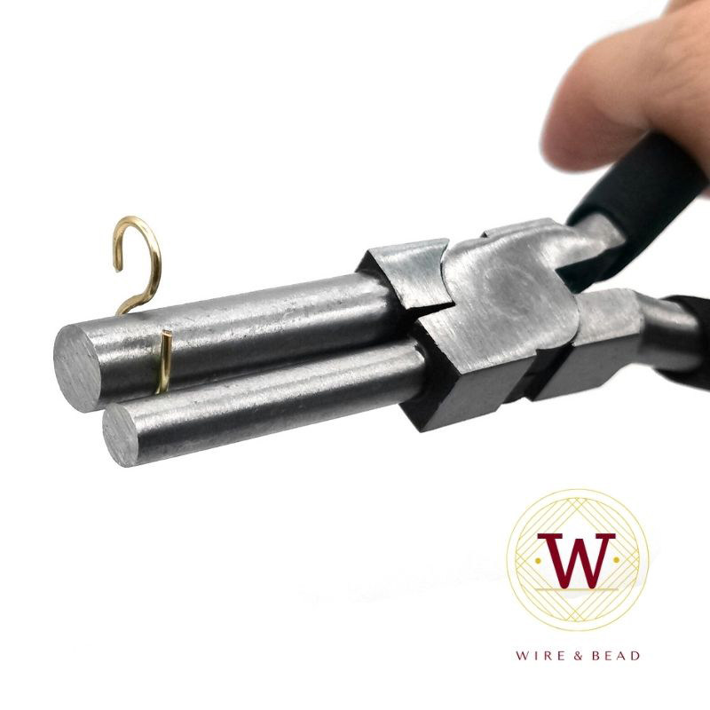 Round mouth pliers Handmade pliers Mini jewelry pliers Ear hook earrings Winding beaded roll needle Hair celler hairpin hairpin bending tool