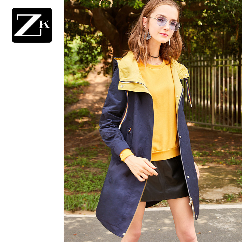 Trench pour femme en Coton - Ref 3226862 Image 1