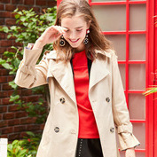 Trench pour femme en Coton en Coton - Ref 3227714 Image 28