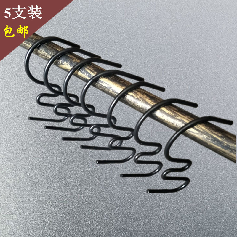 Clothing store hook jeans hook S hook Curved pants hook Black hook Hanging pants S hook pants hook