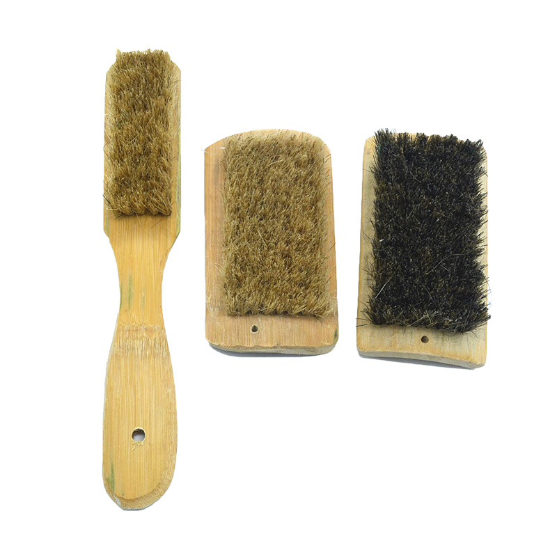 Long handle Pig Hair Shoes Brush Square Pig Hair Plate Brushed Pig Mane Brush Washing Shoes Laundry Soft Hair Brush Full-Taobao
