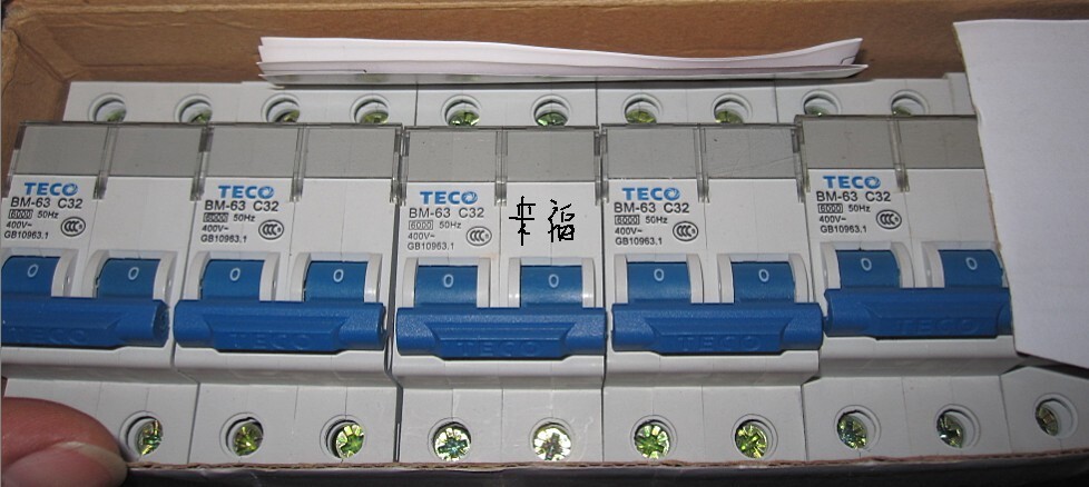The original Taiwan small circuit breaker BM-63C 2P 3A ~ 63A will never sell fake