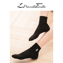 New family natural line pure cotton socks couple deodorant sweat absorption mens short socks Medium tube socks Women thin invisible socks