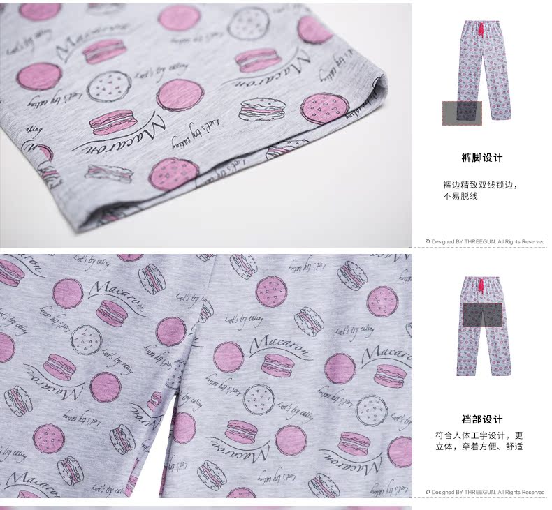 Pantalon pyjama THREEGUN 60640B0 - Ref 740702 Image 16