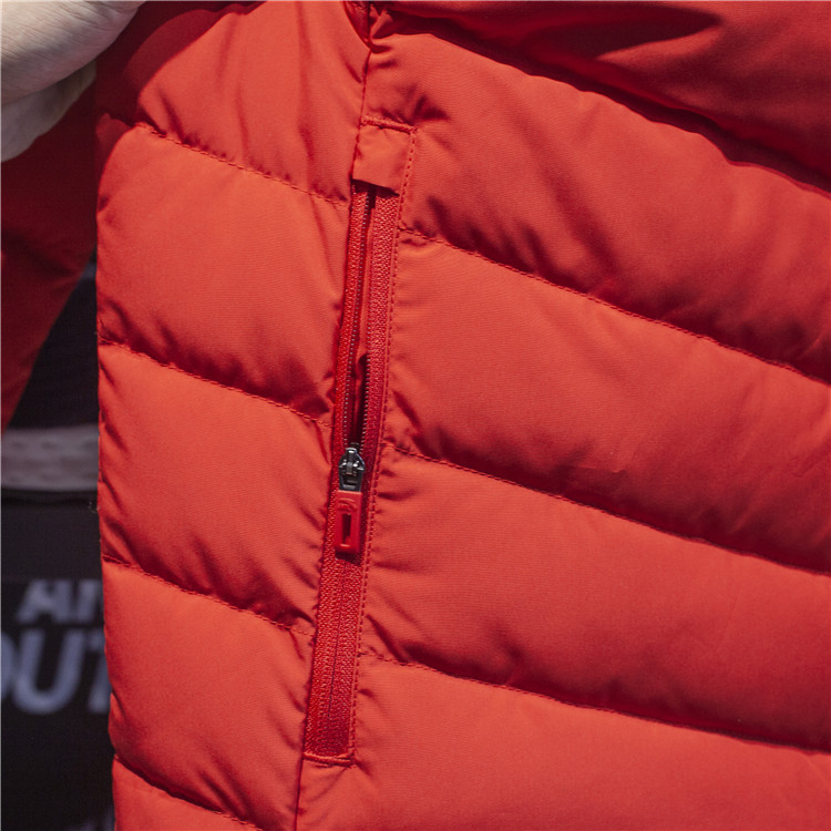 Anta down jacket nam 2018 mùa đông mới chống gió ấm dày không cổ capcoat đứng 15849919 - Thể thao xuống áo khoác phao dáng dài nữ