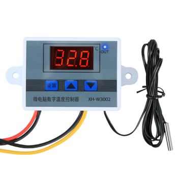 Thermometer 0.1 degree temperature control accuracy 1 meter waterproof probe
