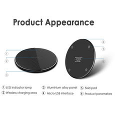 Покачивая таблицы 30w wireless charger for