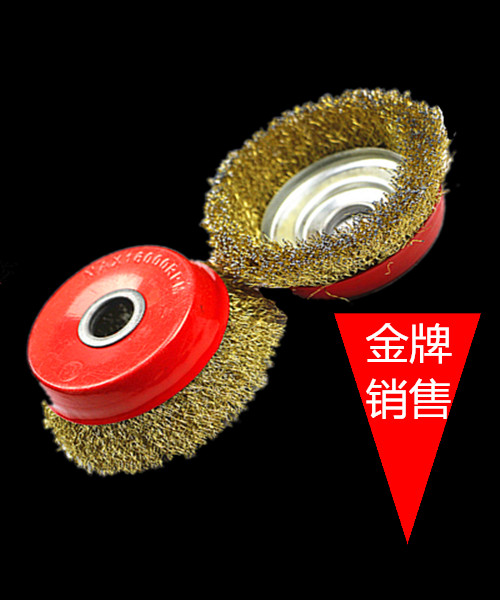 Steel wire brushed steel wire ball iron embroidered ball corner grinding ball derusting ball
