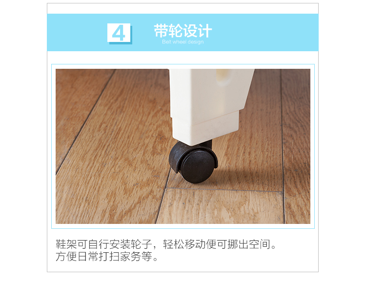 Khuyến mại Bailu dày có thể được xếp chồng lên nhau giá giày ký túc xá nhiều lớp lưu trữ tủ giày chống bụi cửa giày cho dép giày giá - Kệ kệ giầy
