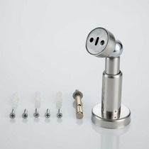 Adjustable strong magnetic door suction free telescopic stainless steel door suction room door wall suction toilet door top anti-collision door stop