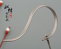 Ordinary thrush bird cage white steel hook lark Starling broth plating adhesive hook ribbed iron hook stainless steel bamboo bird cage handle