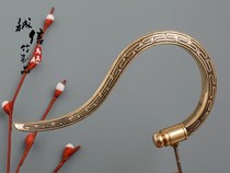 Brass embossed folding adhesive hook thrush bird cage lark brother Prince bird cage accessories bird hanging