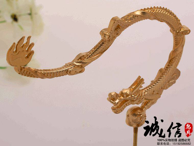 Painting Brow Small Thyme Cage Electric Coppering Golden Dragon Hook Painted Brow Hook Large Dragon Shaped Bird Cage Hook Bird Cage Accessories