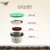 Capsulone tương thích với vỏ cà phê tái sử dụng thép không gỉ Nestle Dolce gusto - Cà phê bình pha cafe mini Cà phê