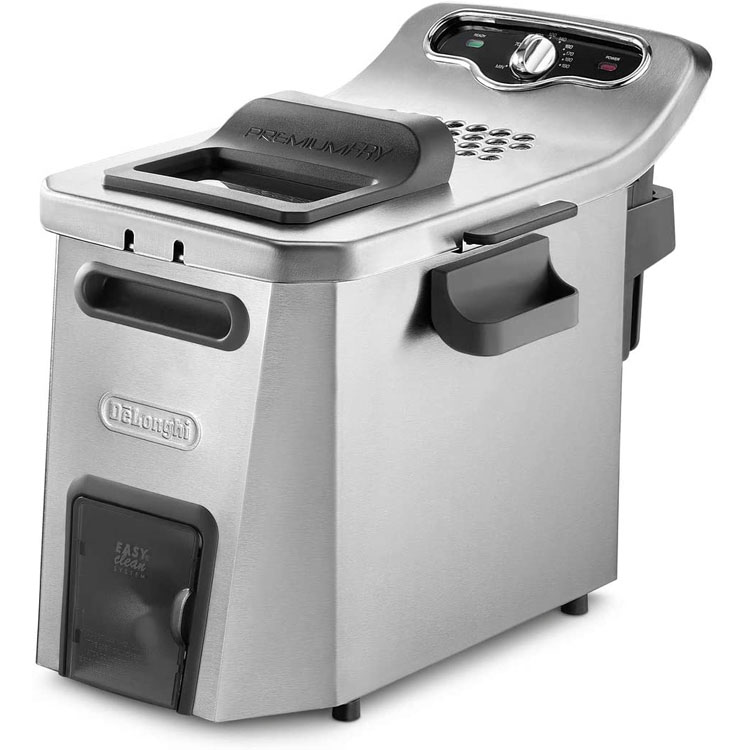100% German imports Delonghi F44532CZ stainless steel electric fryer fries 5L3200W
