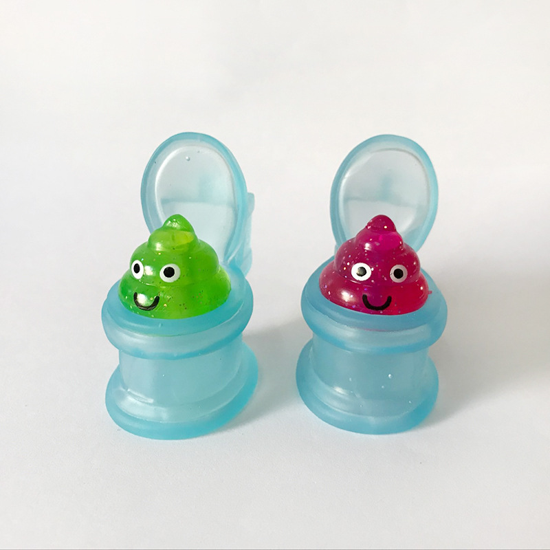 Prank Novelty Toys, Creative Stress Relief, Squeeze Toilet Poop, Stress-Relieving Toilet Poop, Squeeze Toy, Amazon Hot