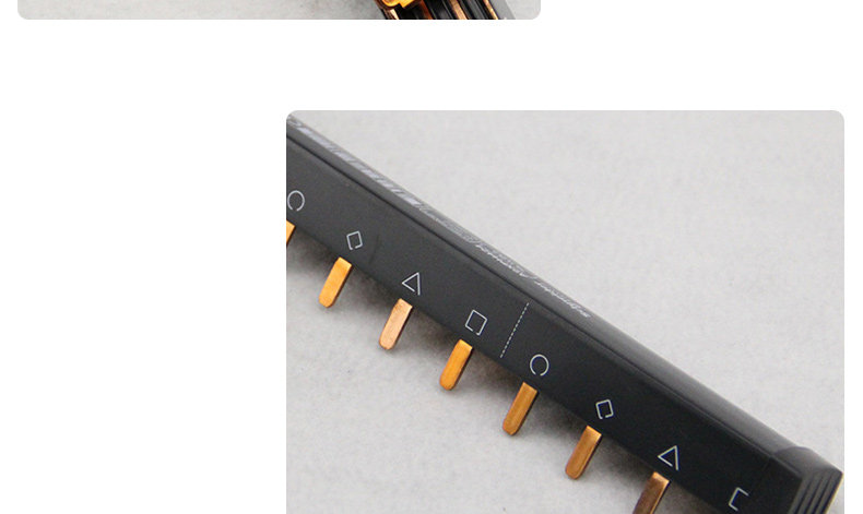 施耐德 4P汇流排12位 可接3个4P空开 连接铜排 接线排A9XPH412 A9XPH412,汇流排,施耐德