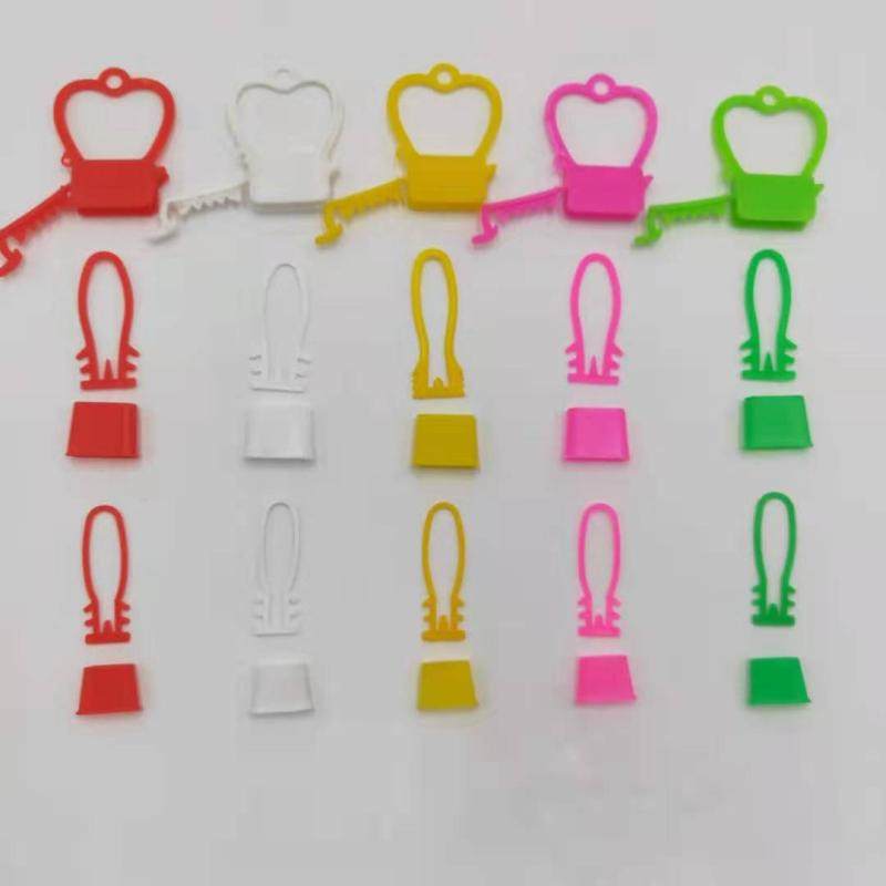 Egg net bag plastic net bag net buckle crown buckle mother buckle fruit buckle factory direct sale red white green yellow pink