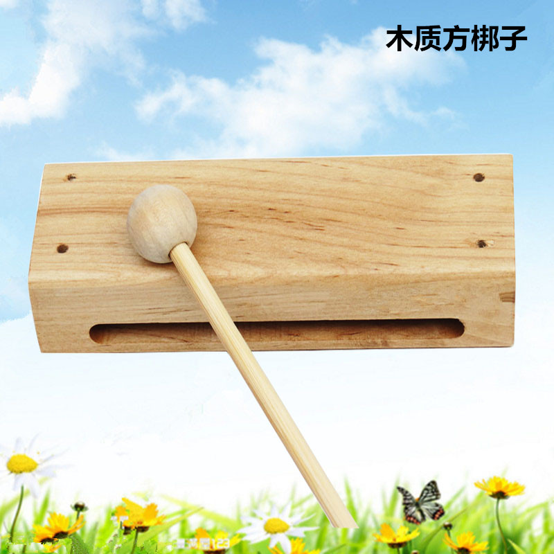 Olff percussion instrument Fang-Bangzi Children's kindergarten soprano square-in-the-wood Fang Mubhaki early-taught