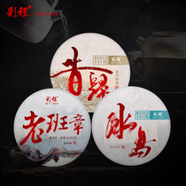 Caicheng Iceland old class Zhang Xi Gui 357g X3 slices of Big Tree silver material Puer raw tea seven cake sweet and soft