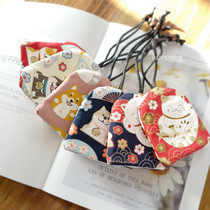 Three manual and style cloth art pull-out creative key bag car remote control key protective sleeve woman
