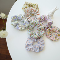 Three little Parisian hands for summer New products Gentle Temperament Style Crummy Hair Circles Large Intestine Ring Hair Rope