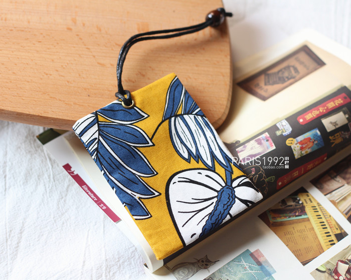 Nhỏ Paris ba mảnh của bản gốc tự chế handmade vải Nhật Bản bộ thẻ xe buýt thẻ truy cập gói lưu trữ túi ví đựng thẻ nữ
