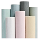 50 meters thick linen pattern self-adhesive wall sticker waterproof and moisture-proof