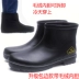 Giày ống ngắn đi mưa chống trượt cho nam Giày chống trượt cho nam Bộ giày cao gót Giày cao gót đế xuồng để giúp phiên bản Hàn Quốc của bốn mùa giầy nam chống nước Rainshoes