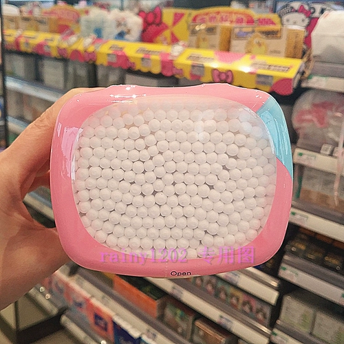 Watsons, хлопковые мультяшные ватные палочки в форме капли, 300 шт