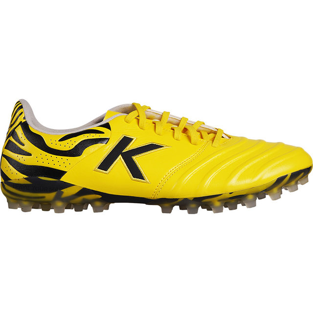 Tannoy Football Kalmei TLSS joint Yi series short studs, grass and tiger color matching MG kangaroo leather shoes football shoes