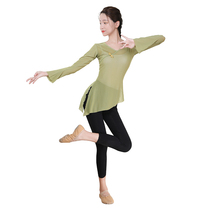 Classical Dance Body Rhymes With Female Modern Classical National Body Rhyme Yoga Chinese Dance Performance Base Training Dance Dress
