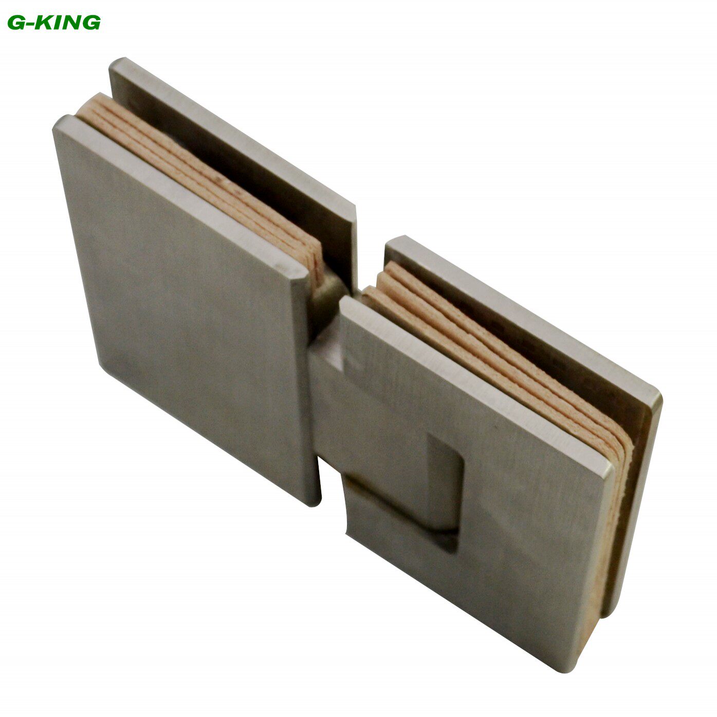 Stainless Steel 180 Degrees Glass Clip Bathroom Glass Hinge Glass Hinge Wire Drawing Glass Clips