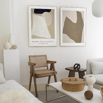 Korea art Korean artist niche ins wind Morandi color art poster decorative painting