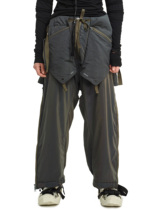 HAMCUS aurora reflective layered quilted snow pants RG
