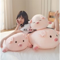 Japanese spot gp swine doll bed with pillow girls gift bed in bed with sleeping pillow