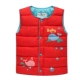 Mùa thu đông 2018 quần áo trẻ em trẻ em xuống áo cotton nữ bên trong và bên ngoài mặc quần áo cotton lót vest bé gái áo gile bé gái hàng độc