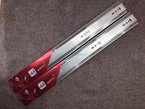 Brand hardware damping buffer rail drawer 350 three silent slide 18 inch wardrobe cabinet 450 stainless steel 20