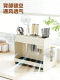 Knife Holder Storage Rack, New Cream-Style Multifunctional Kitchen Knife and Chopstick Holder, Integrated Cutting Board Storage Rack