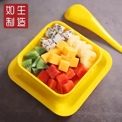 Simulation fruit fishing model simulation dessert model simulation fruit fishing port-style dessert model