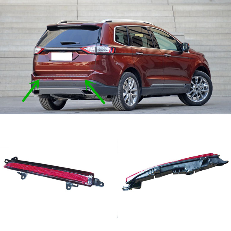 for Ford Edge 20152016 Reflector Housing Tail Light Rear Bumper Light