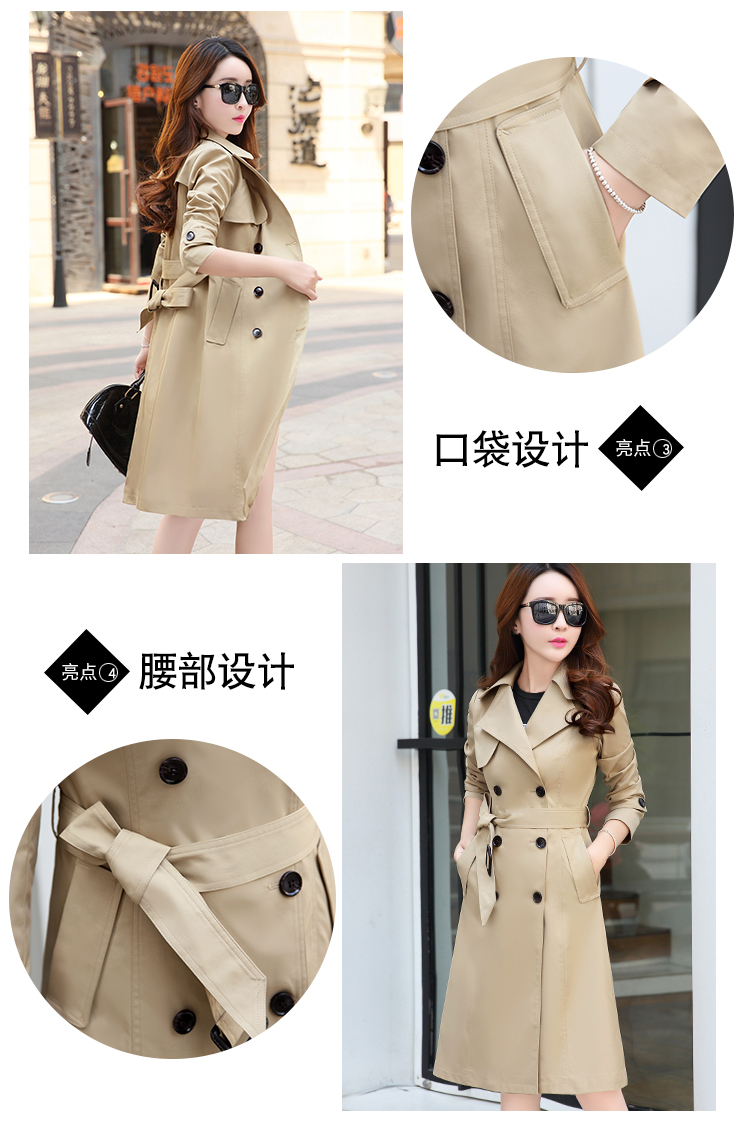 Trench pour femme en Polyester - Ref 3227202 Image 9