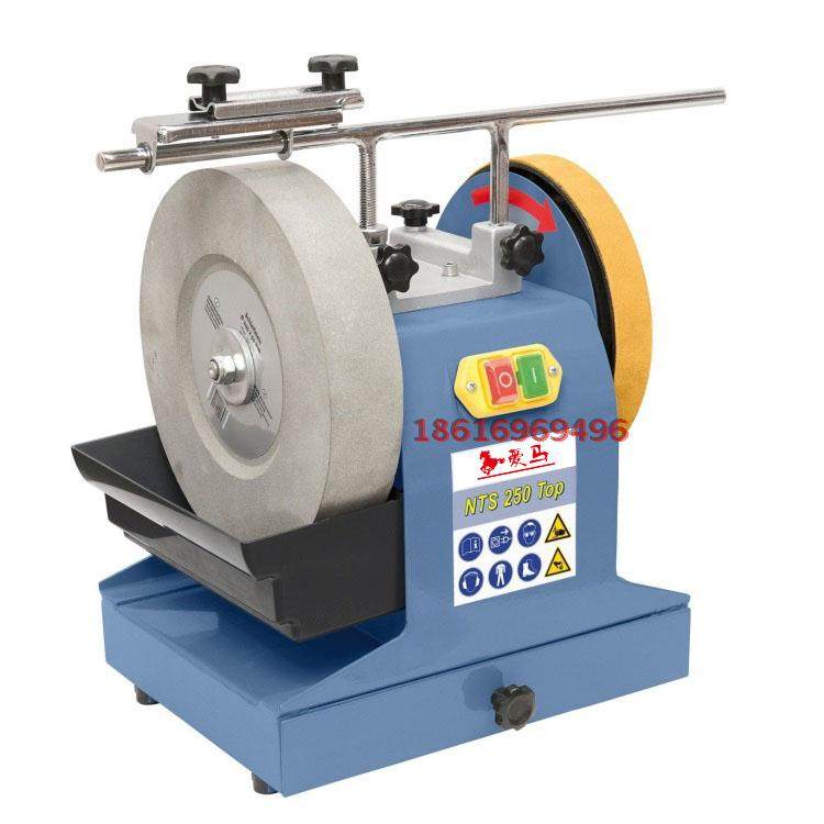 Water-cooled sharpening machine Planer knife turning knife grinding machine Leather wheel grinding machine Love Horse film