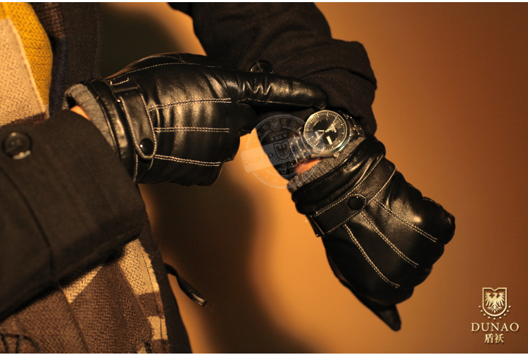 Gants pour homme en peau de mouton - Ref 2781240 Image 19