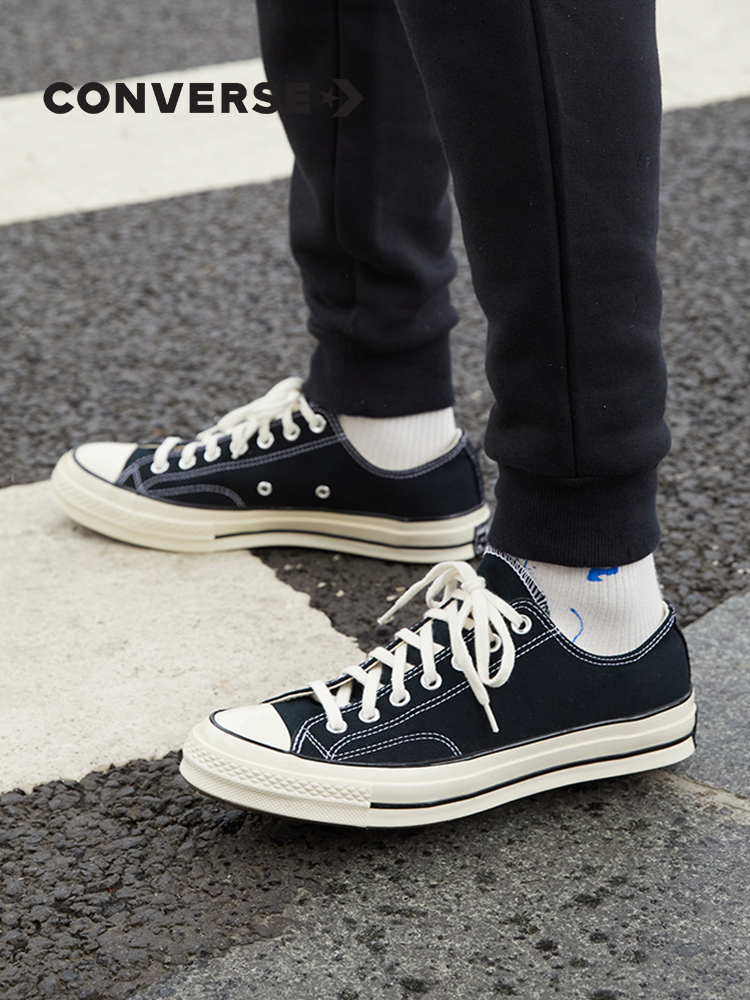 CONVERSE Converse Official 1970s Low Gang Classic with Samsung Label Canvas Shoes Retro Casual Shoes 162058C