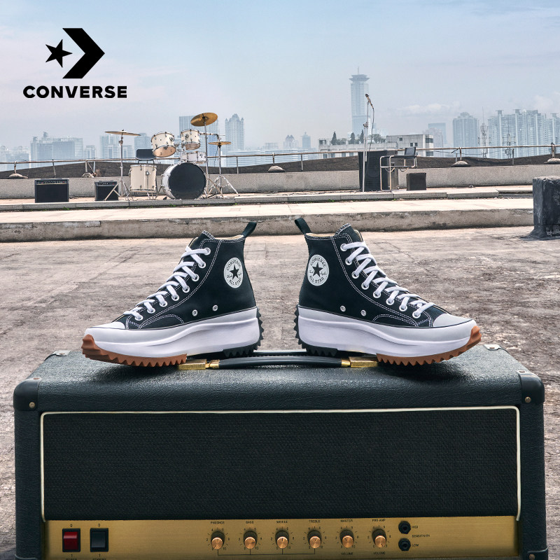 CONVERSE Converse Official Run Star Hike thick bottom sails shoes sneakers 166800C
