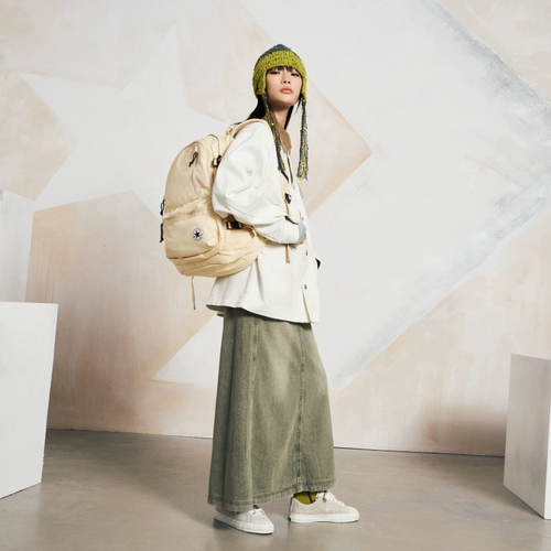 Converse Office Pright Edge Мужчины и женщины повседневные 𫔮 Простая компьютерная задняя сумка 10021138