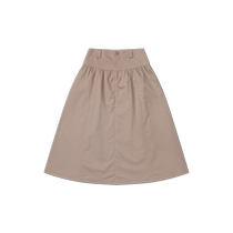 CONVERSE Official spring womens A-line mid-length skirt versatile pleated skirt 10026813