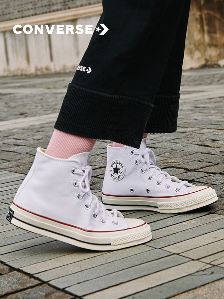 CONVERSE Converse Official 1970s Samsung Elevation Barrel Classic Retro Lovers Sails White 162056C