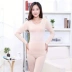 Slim-fit ấm đồ lót phụ nữ thời trang mùa đông thoáng khí sưởi ấm rắn màu cotton tròn cổ ấm đồ lót nữ dày Phù hợp với nóng lên